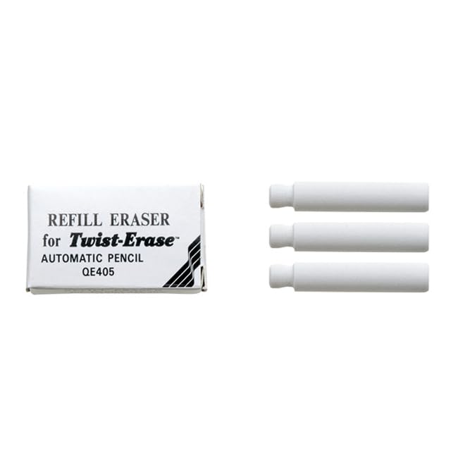 Pentel Refill Erasers For Pentel Twist-Erase Series Pencils - Pack of 36 (E10) - Image 1